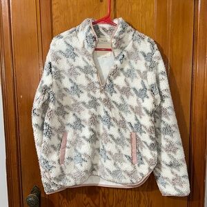 2/$20Women’s thread and supply fleece quarter zip size small